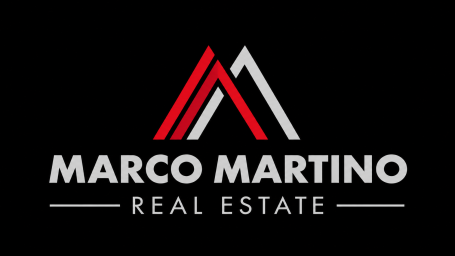 aggiugni la scritta REAL ESTATE sotto il nome e cognome